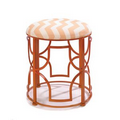 Chic Chevron Stool